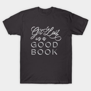 Gray Get Lost in a Good Book T-Shirt